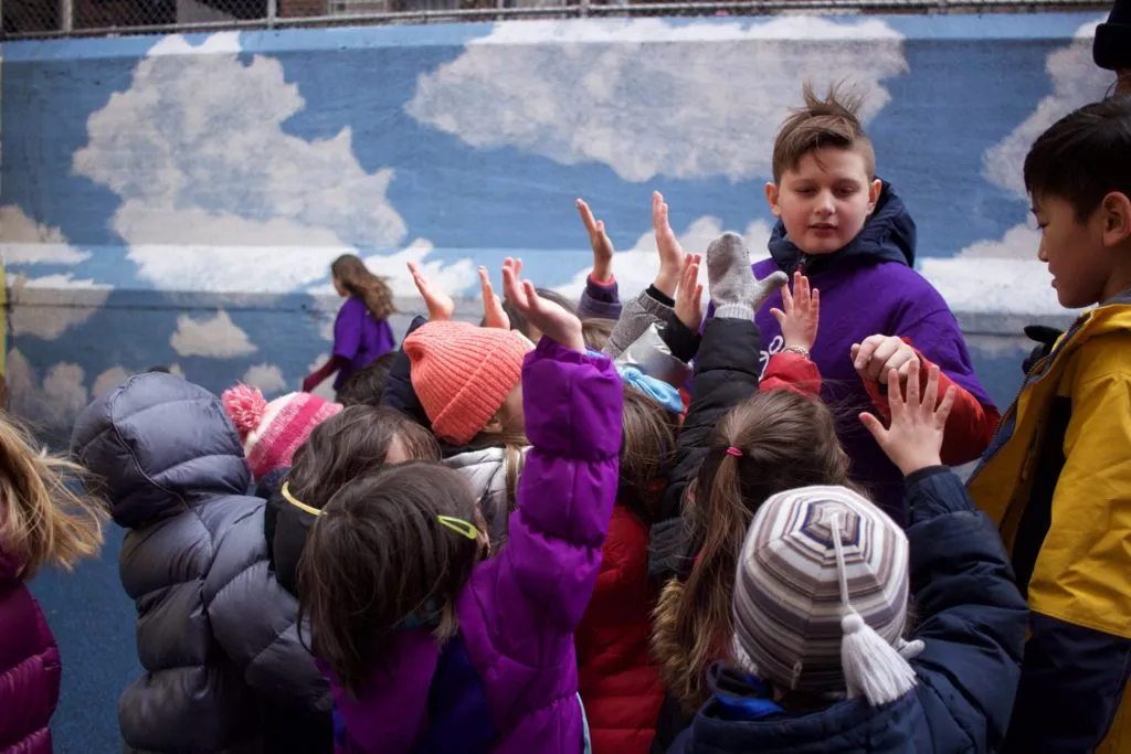 Students Outside