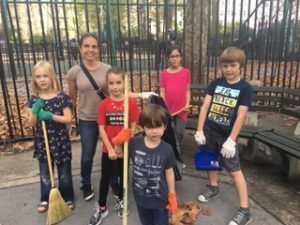 John Jay Park clean-up