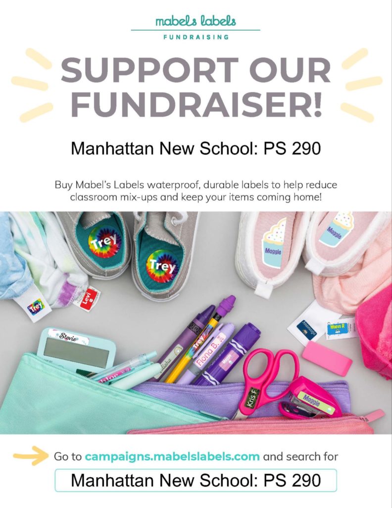 go to campaigns.mabelslabels.com and search for Manhattan New School: PS 290